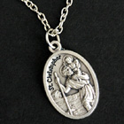 Catholic Saint Medal Necklaces