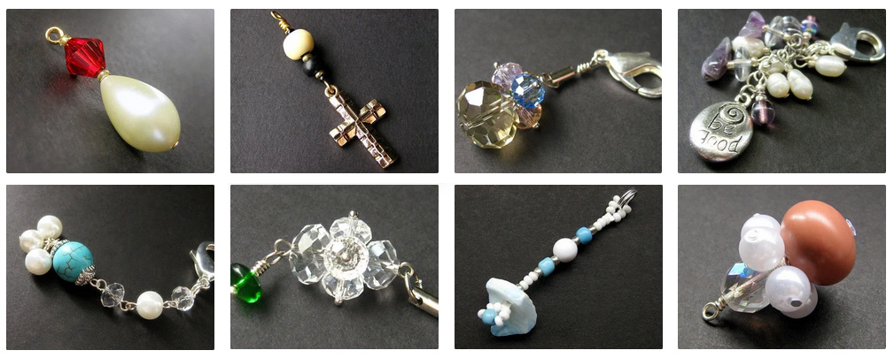 Zipper Pulls and Purse Charms