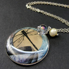 Handmade Picture Pendant Charm Necklaces