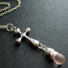 Delicate Teardrop Religious Jewelry